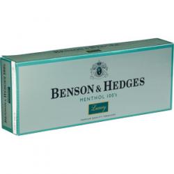 BENSON & HEDGES 100'S LUXURY MENTHOL (USA)