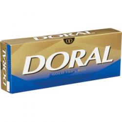 DORAL GOLD 100'S BOX (USA)